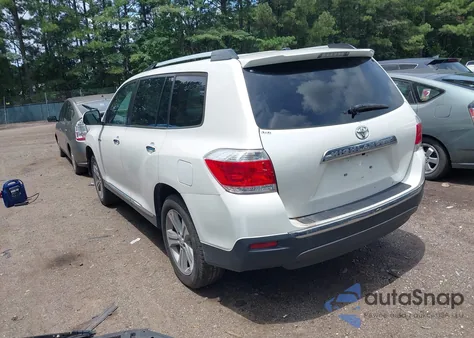 2012 Toyota Highlander Limited V6 из США, поврежденный, VIN 5TDYK3EH3CS071045